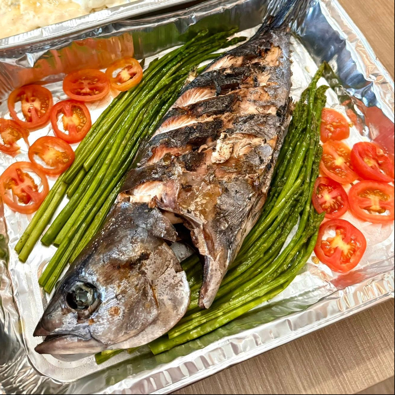 Cheesy Baked Bangus