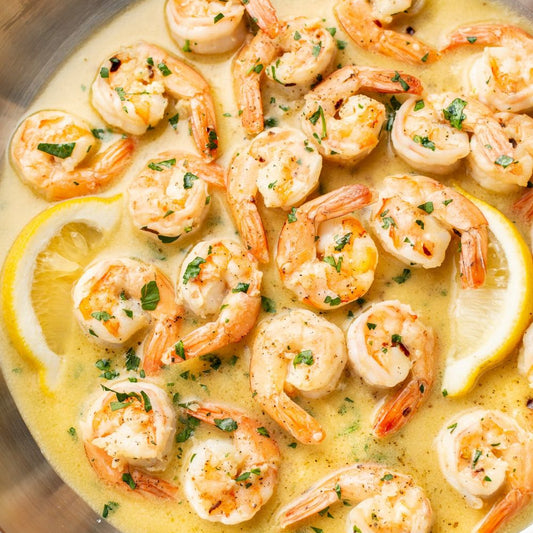 Lemon Garlic Scampi